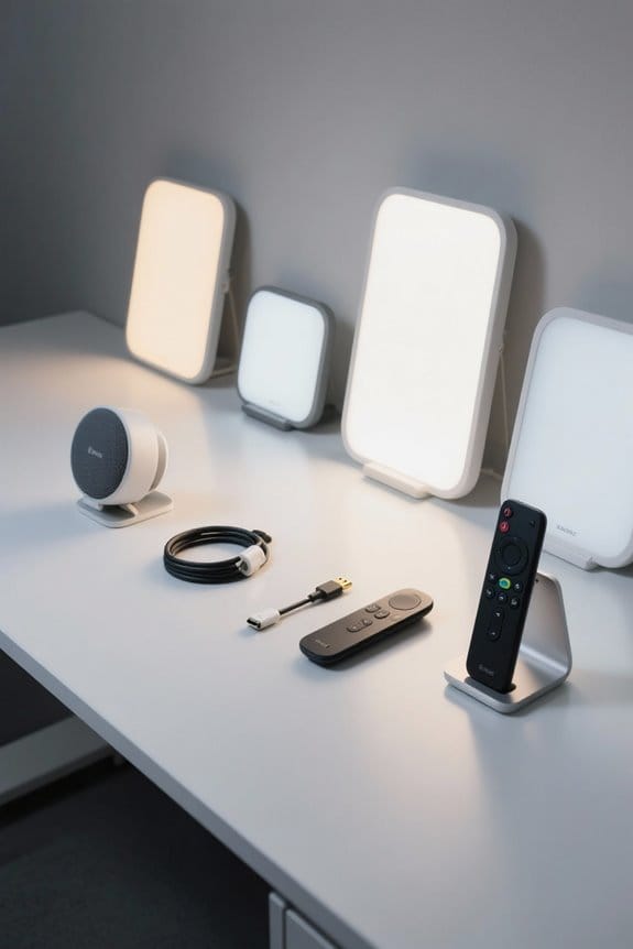 smart lighting panel options