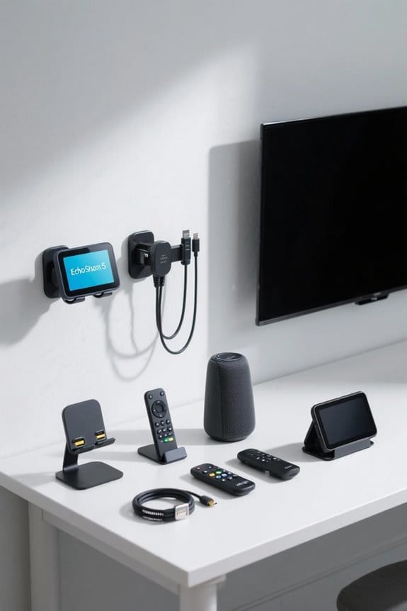 stylish echo show 5 mounts